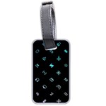 Noice, Dark, Gamer, Games, Gaming, Logo Luggage Tag (two sides)