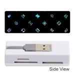 Noice, Dark, Gamer, Games, Gaming, Logo Memory Card Reader (Stick)