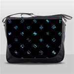 Noice, Dark, Gamer, Games, Gaming, Logo Messenger Bag