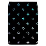 Noice, Dark, Gamer, Games, Gaming, Logo Removable Flap Cover (L)