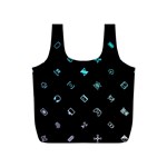 Noice, Dark, Gamer, Games, Gaming, Logo Full Print Recycle Bag (S)