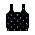 Noice, Dark, Gamer, Games, Gaming, Logo Full Print Recycle Bag (M)