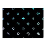 Noice, Dark, Gamer, Games, Gaming, Logo Two Sides Premium Plush Fleece Blanket (Mini)