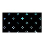 Noice, Dark, Gamer, Games, Gaming, Logo Satin Wrap 35  x 70 