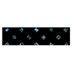 Noice, Dark, Gamer, Games, Gaming, Logo Oblong Satin Scarf (16  x 60 )