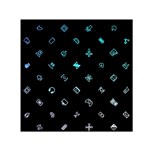 Noice, Dark, Gamer, Games, Gaming, Logo Square Satin Scarf (30  x 30 )