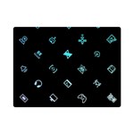 Noice, Dark, Gamer, Games, Gaming, Logo Premium Plush Fleece Blanket (Mini)