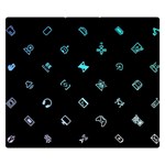 Noice, Dark, Gamer, Games, Gaming, Logo Premium Plush Fleece Blanket (Small)