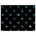 Noice, Dark, Gamer, Games, Gaming, Logo Premium Plush Fleece Blanket (Extra Small)