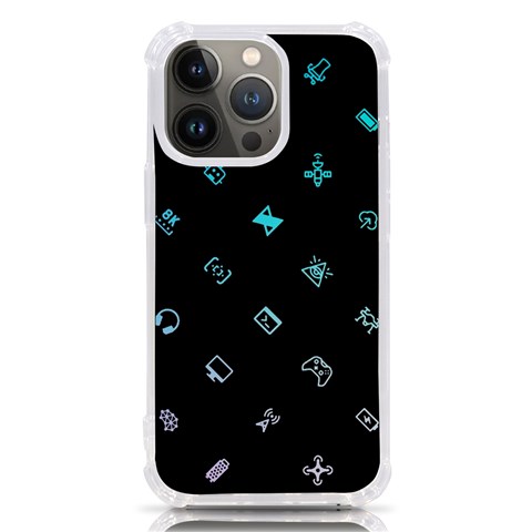 Noice, Dark, Gamer, Games, Gaming, Logo iPhone 13 Pro TPU UV Print Case from ArtsNow.com Front