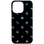 Noice, Dark, Gamer, Games, Gaming, Logo iPhone 15 Pro Max Black UV Print PC Hardshell Case