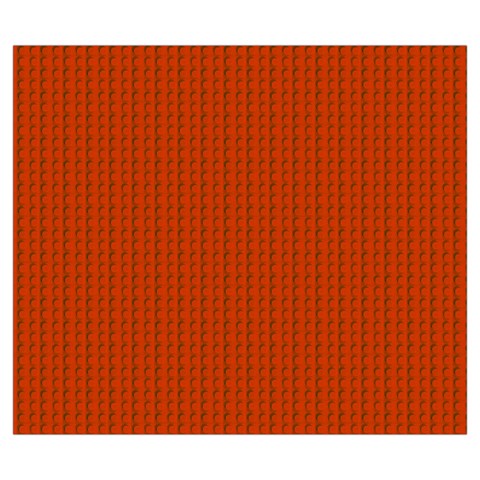 Orange Lego Texture Macro, Orange Dots Background Zipper Large Tote Bag from ArtsNow.com Front