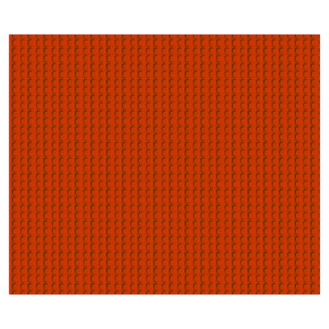 Orange Lego Texture Macro, Orange Dots Background Medium Tote Bag from ArtsNow.com Back