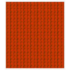 Orange Lego Texture Macro, Orange Dots Background Everyday Shoulder Bag with Pouch Bag from ArtsNow.com Back