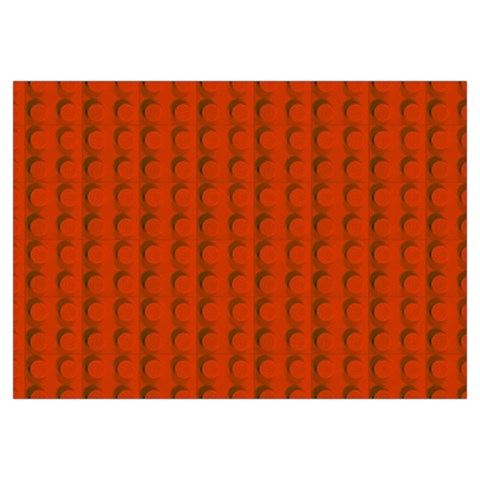 Orange Lego Texture Macro, Orange Dots Background Everyday Shoulder Bag with Pouch Bag from ArtsNow.com Zipper Tail