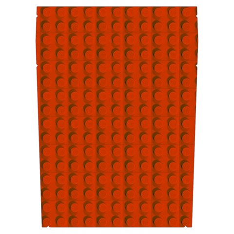 Orange Lego Texture Macro, Orange Dots Background Everyday Shoulder Bag with Pouch Bag from ArtsNow.com Left Pocket