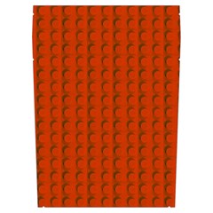 Orange Lego Texture Macro, Orange Dots Background Everyday Shoulder Bag with Pouch Bag from ArtsNow.com Left Pocket