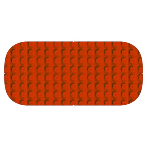 Orange Lego Texture Macro, Orange Dots Background Everyday Shoulder Bag with Pouch Bag from ArtsNow.com Bottom