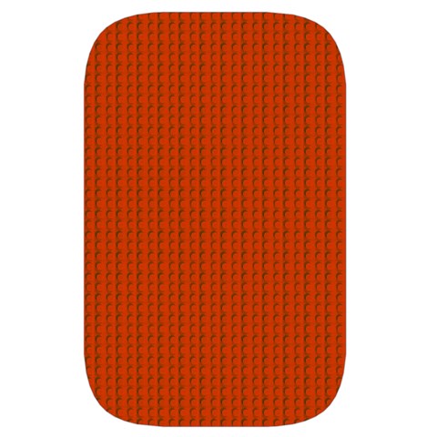 Orange Lego Texture Macro, Orange Dots Background Waist Pouch (Small) from ArtsNow.com Back