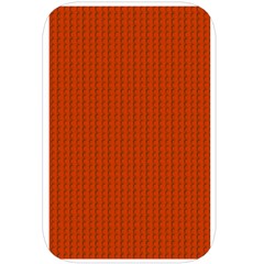 Orange Lego Texture Macro, Orange Dots Background Belt Pouch Bag (Large) from ArtsNow.com Back