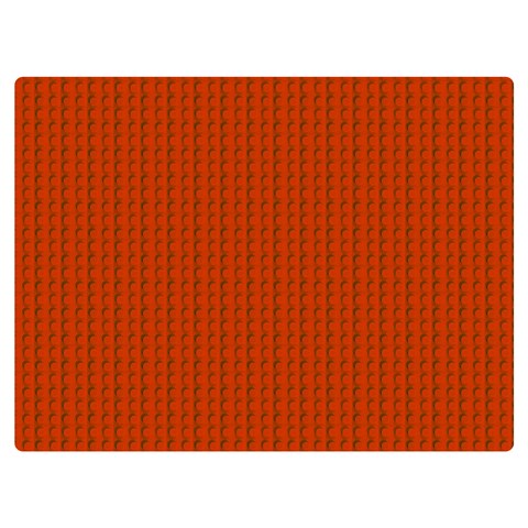 Orange Lego Texture Macro, Orange Dots Background Two Sides Premium Plush Fleece Blanket (Baby Size) from ArtsNow.com 40 x30  Blanket Back