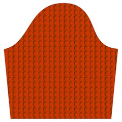 Orange Lego Texture Macro, Orange Dots Background Trumpet Sleeve Cropped Top from ArtsNow.com Sleeve Right