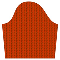 Orange Lego Texture Macro, Orange Dots Background Trumpet Sleeve Cropped Top from ArtsNow.com Sleeve Left