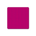 Purple Lego Texture Macro, Purple Dots Background Square Magnet