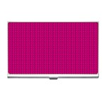 Purple Lego Texture Macro, Purple Dots Background Business Card Holder