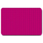 Purple Lego Texture Macro, Purple Dots Background Large Doormat