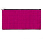 Purple Lego Texture Macro, Purple Dots Background Pencil Case