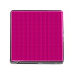 Purple Lego Texture Macro, Purple Dots Background Memory Card Reader (Square 5 Slot)