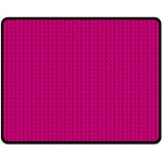 Purple Lego Texture Macro, Purple Dots Background Fleece Blanket (Medium)