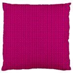 Purple Lego Texture Macro, Purple Dots Background Large Cushion Case (Two Sides)