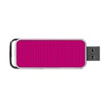 Purple Lego Texture Macro, Purple Dots Background Portable USB Flash (One Side)