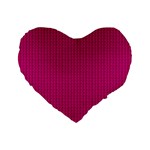 Purple Lego Texture Macro, Purple Dots Background Standard 16  Premium Heart Shape Cushions