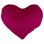 Purple Lego Texture Macro, Purple Dots Background Large 19  Premium Heart Shape Cushions