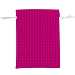 Purple Lego Texture Macro, Purple Dots Background Lightweight Drawstring Pouch (XL)