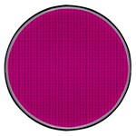 Purple Lego Texture Macro, Purple Dots Background Wireless Fast Charger(Black)