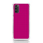 Purple Lego Texture Macro, Purple Dots Background Samsung Galaxy S20 6.2 Inch TPU UV Case