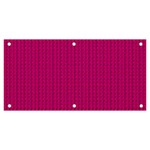 Purple Lego Texture Macro, Purple Dots Background Banner and Sign 6  x 3 