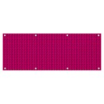 Purple Lego Texture Macro, Purple Dots Background Banner and Sign 8  x 3 