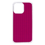 Purple Lego Texture Macro, Purple Dots Background iPhone 14 Pro Max TPU UV Print Case