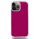 Purple Lego Texture Macro, Purple Dots Background iPhone 13 Pro Max TPU UV Print Case