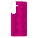 Purple Lego Texture Macro, Purple Dots Background Samsung Galaxy S24 6.2 Inch TPU UV Case