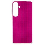 Purple Lego Texture Macro, Purple Dots Background Samsung Galaxy S24 Ultra 6.9 Inch TPU UV Case