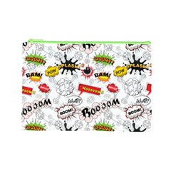 Pattern Seamless Texture Cartoon Cosmetic Bag (Large) from ArtsNow.com Front