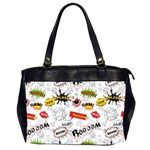 Pattern Seamless Texture Cartoon Oversize Office Handbag (2 Sides)