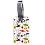 Pattern Seamless Texture Cartoon Luggage Tag (two sides)