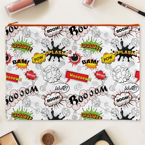 Pattern Seamless Texture Cartoon Cosmetic Bag (XXXL) from ArtsNow.com Front